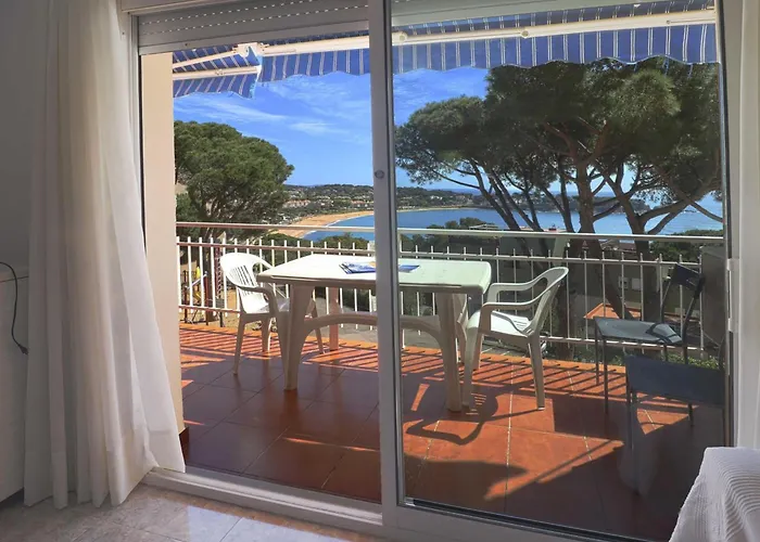 Con Vista Al Mar, Aire Acondicionado Y Parking En S'agaro - Es-298-34